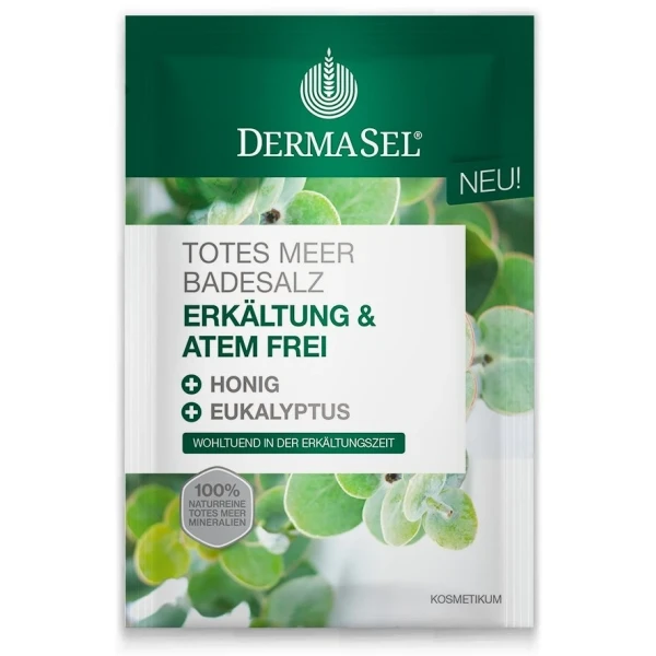 Hier sehen Sie den Artikel DERMASEL Kristallbad Erkältung & Atemfrei LE 80 g aus der Kategorie Badezusätze und Zubehör. Dieser Artikel ist erhältlich bei pedro-shop.ch