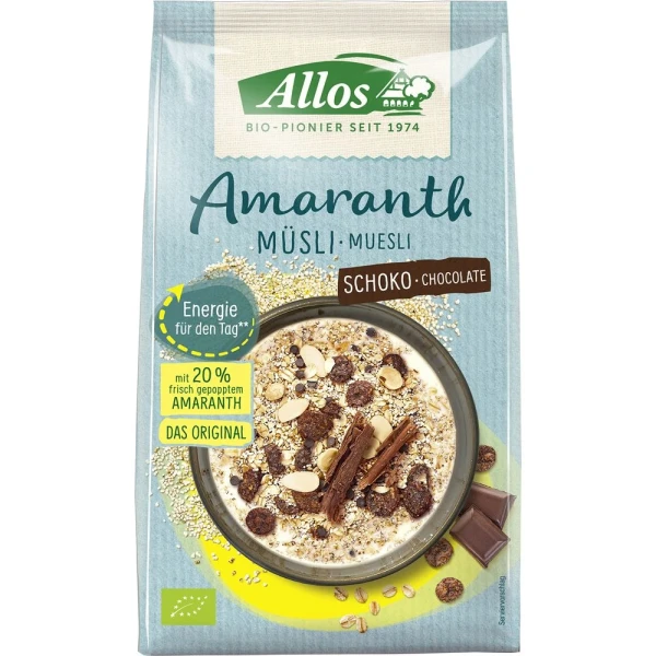 ALLOS Amaranth Müsli Schoko 375 g