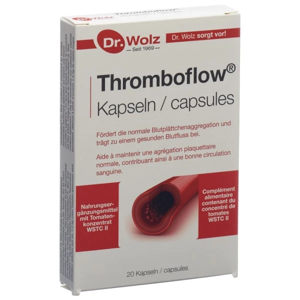 THROMBOFLOW Dr. Wolz Kaps 20 Stk