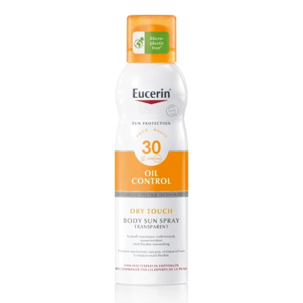 Hier sehen Sie den Artikel EUCERIN SUN Body Spray Dry Touch LSF30 200 ml aus der Kategorie Sonnenschutz. Dieser Artikel ist erhältlich bei pedro-shop.ch