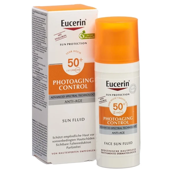 Hier sehen Sie den Artikel EUCERIN SUN Face Photoag Contr Fluid LSF50+ 50 ml aus der Kategorie Sonnenschutz. Dieser Artikel ist erhältlich bei pedro-shop.ch