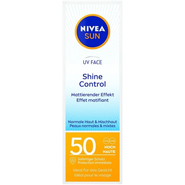 NIVEA Sun UV Face Shine Control LSF50 50 ml