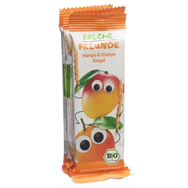 Hier sehen Sie den Artikel FRECHE FREUNDE Getreiderieg Mango Orange 4 x 23 g aus der Kategorie Biscuits/Snacks/Schokolade/Riegel. Dieser Artikel ist erhältlich bei pedro-shop.ch