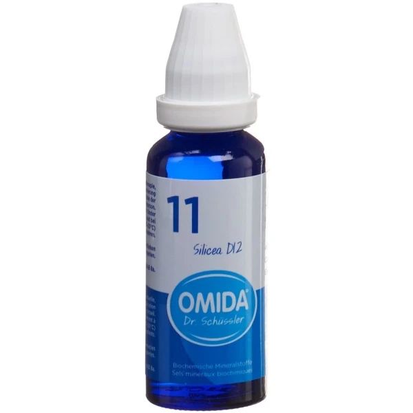 Hier sehen Sie den Artikel OMIDA SCHÜSSLER Nr11 Silicea Dil D 12 Fl 30 ml aus der Kategorie Homöopathische Arzneimittel. Dieser Artikel ist erhältlich bei pedro-shop.ch