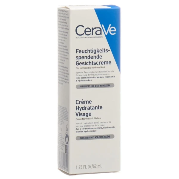 CERAVE Feuchtigkeitsspend Gesichtscr Disp 52 ml