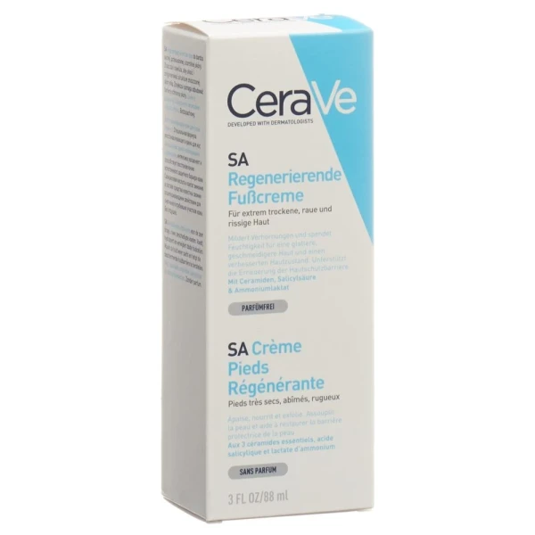 Hier sehen Sie den Artikel CERAVE Regenerierende Fusscreme Tb 88 ml aus der Kategorie Fuss-Balsam/Creme/Gel. Dieser Artikel ist erhältlich bei pedro-shop.ch