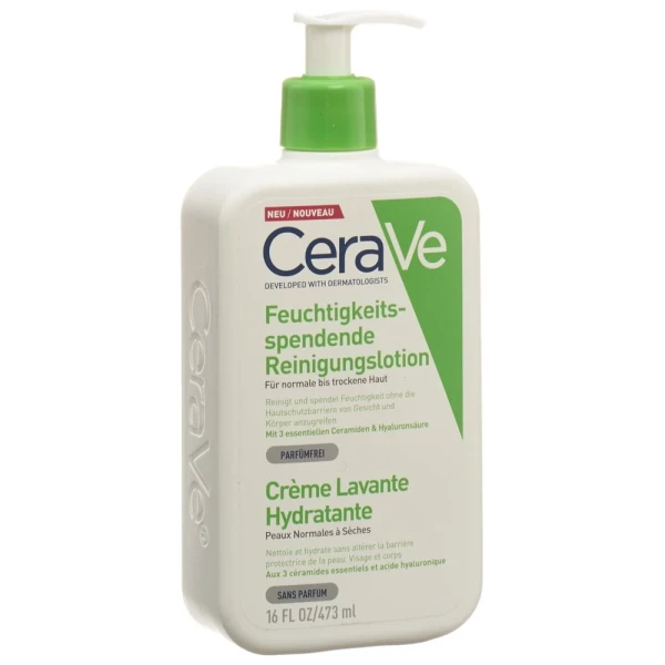 CERAVE Feuchtigkeitsspendende Reinigungslot 473 ml