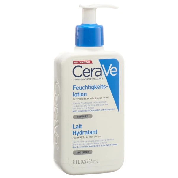 Hier sehen Sie den Artikel CERAVE Feuchtigkeitslotion Disp 236 ml aus der Kategorie Gesichts-Balsam/Creme/Gel/Öl. Dieser Artikel ist erhältlich bei pedro-shop.ch