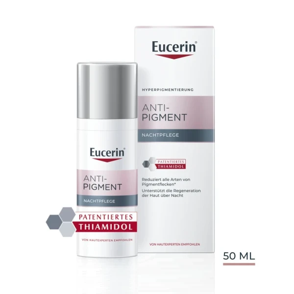 Hier sehen Sie den Artikel EUCERIN Anti Pigment Nacht Disp 50 ml aus der Kategorie Gesichts-Balsam/Creme/Gel/Öl. Dieser Artikel ist erhältlich bei pedro-shop.ch