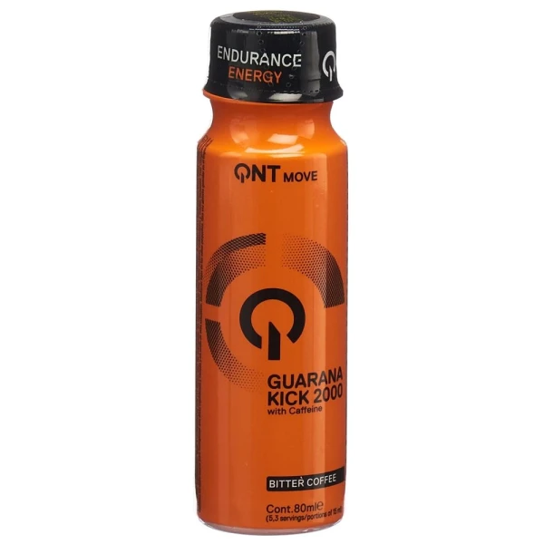 Hier sehen Sie den Artikel QNT Guarana Kick 2000 Shot Guarana+Caff 80 ml aus der Kategorie Sportpräparate und Zubehör. Dieser Artikel ist erhältlich bei pedro-shop.ch