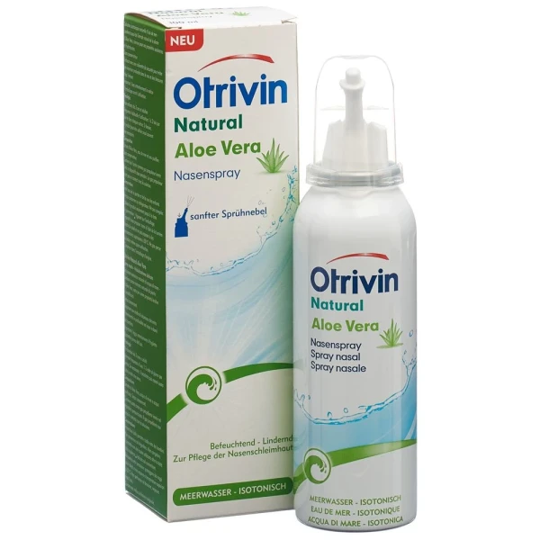 Hier sehen Sie den Artikel OTRIVIN Natural Aloe Vera Nasenspray 100 ml aus der Kategorie Andere Spezialitäten. Dieser Artikel ist erhältlich bei pedro-shop.ch