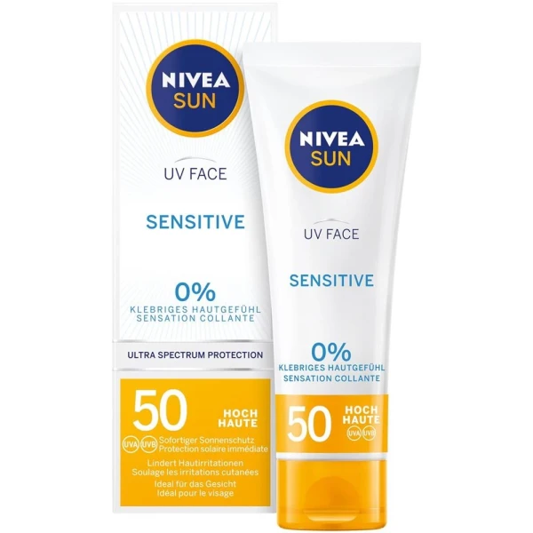 NIVEA Sun UV Face Sensitive LSF50 50 ml