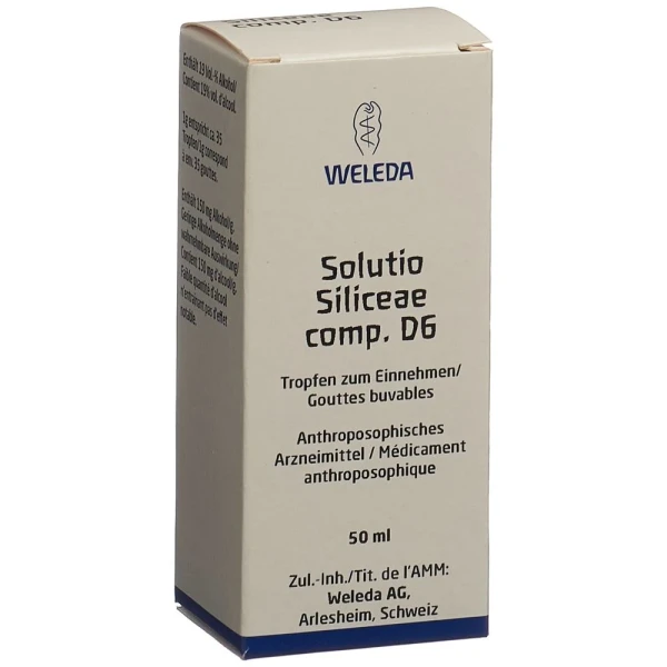 WELEDA Solutio Siliceae comp Dil D 6 50 ml