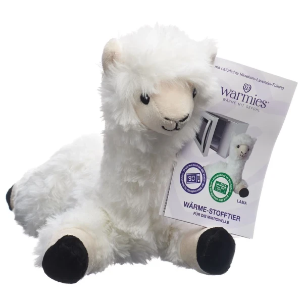 Hier sehen Sie den Artikel WARMIES Wärme-Stofftier Lama aus der Kategorie Kälte- und Wärmetherapie. Dieser Artikel ist erhältlich bei pedro-shop.ch