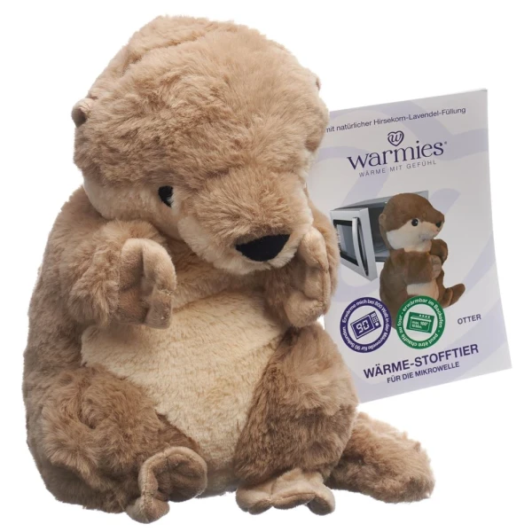 Hier sehen Sie den Artikel WARMIES Wärme-Stofftier Otter aus der Kategorie Kälte- und Wärmetherapie. Dieser Artikel ist erhältlich bei pedro-shop.ch