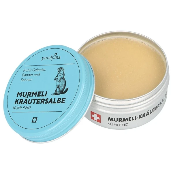 Hier sehen Sie den Artikel PURALPINA Murmeli-Kräutersalbe kühlend 50 ml aus der Kategorie Kosmetika für spezielle Anwendungen. Dieser Artikel ist erhältlich bei pedro-shop.ch