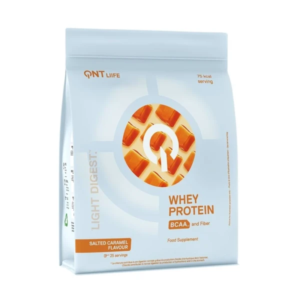 Hier sehen Sie den Artikel QNT Light Digest Whey Protein Salted Caramel 500 g aus der Kategorie Sportpräparate und Zubehör. Dieser Artikel ist erhältlich bei pedro-shop.ch