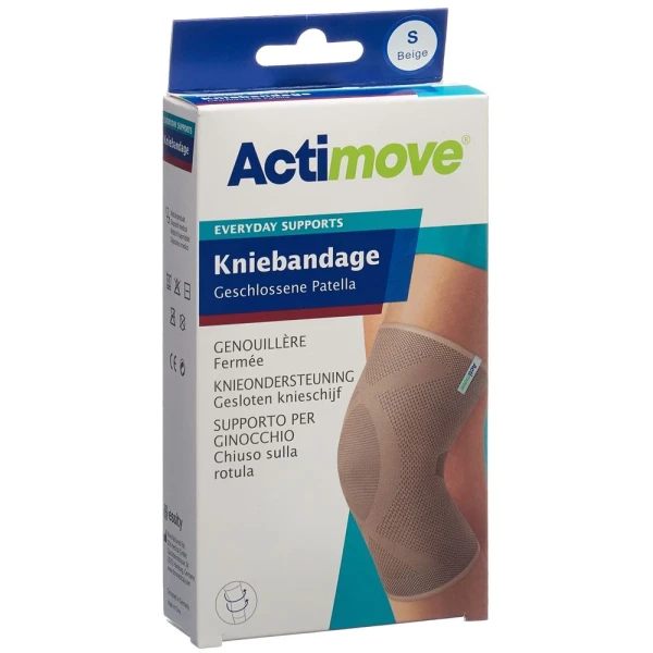 Hier sehen Sie den Artikel ACTIMOVE Everyday Support Kniebandage S ges Patel aus der Kategorie Kniebandagen. Dieser Artikel ist erhältlich bei pedro-shop.ch