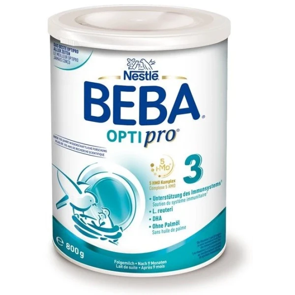 BEBA Optipro 3 nach 9 Monaten Ds 800 g