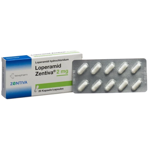 LOPERAMID Zentiva Kaps 2 mg 20 Stk