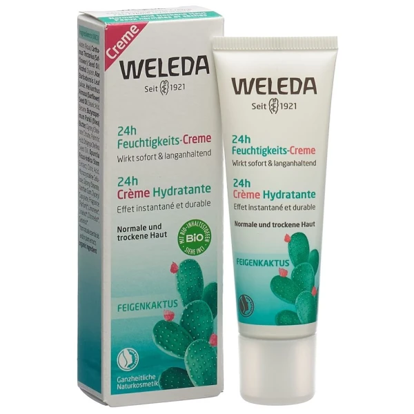 Hier sehen Sie den Artikel WELEDA Feigenkaktus 24h Feuchtigkeitscreme 30 ml aus der Kategorie Gesichts-Balsam/Creme/Gel/Öl. Dieser Artikel ist erhältlich bei pedro-shop.ch