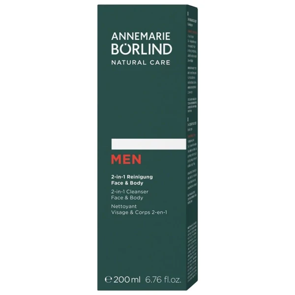 BÖRLIND Men 2 in 1 Reinig Face&Body 200 ml