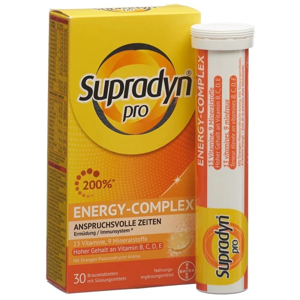 SUPRADYN pro energy-complex Brausetabl 30 Stk