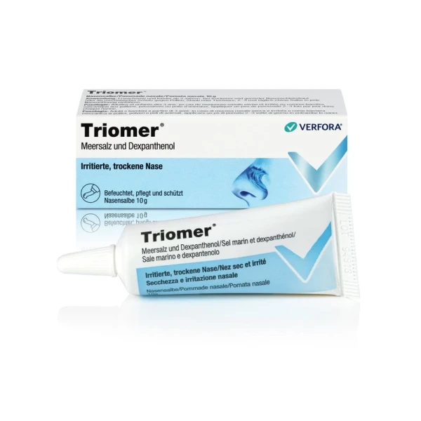 TRIOMER Nasensalbe Tb 10 g