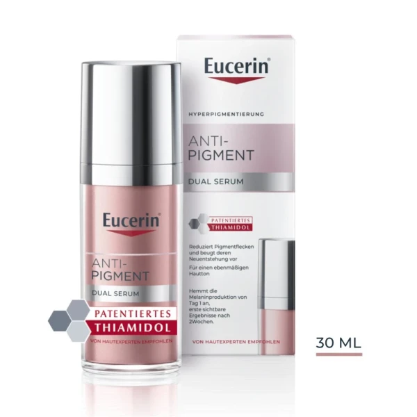 Hier sehen Sie den Artikel EUCERIN Anti Pigment Double Serum (neu) Disp 30 ml aus der Kategorie Gesichts-Pflege Kuren/Seren/Set. Dieser Artikel ist erhältlich bei pedro-shop.ch