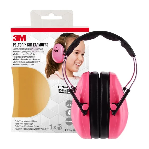 3M PELTOR Kapselgehörschutz Kind pink