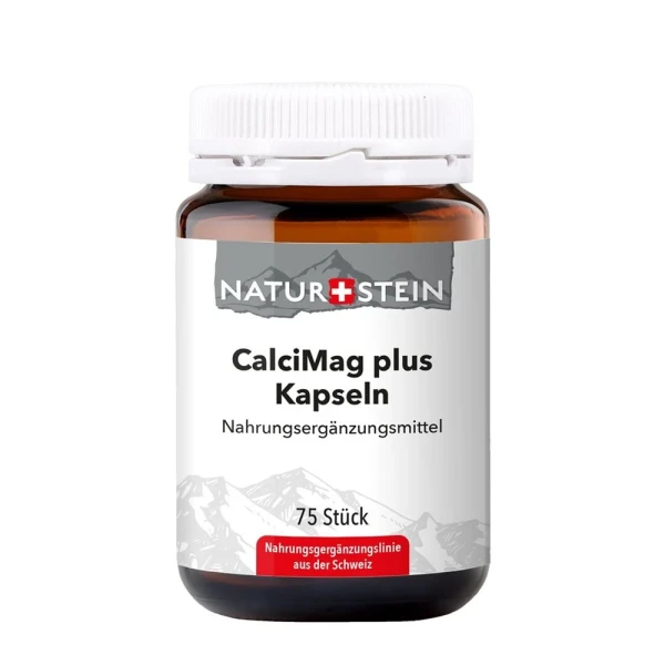 NATURSTEIN Calci/Mag plus Kaps Glasfl 75 Stk