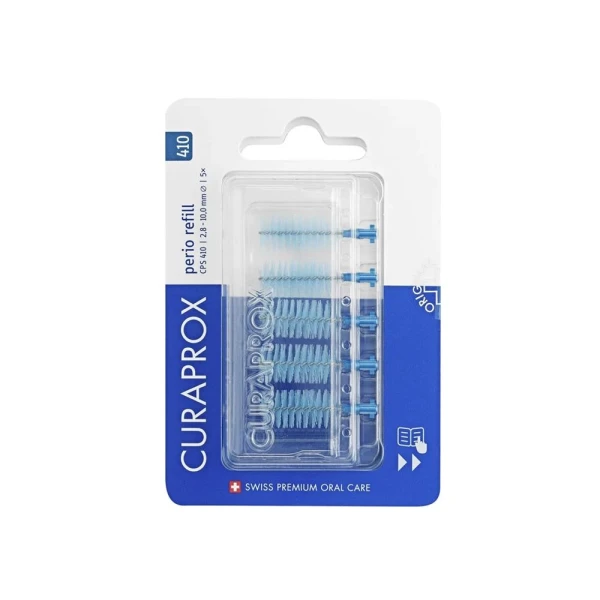 Hier sehen Sie den Artikel CURAPROX CPS 410 Perio Interdent ref de sky 5 Stk aus der Kategorie Zahnbürsten Interdental. Dieser Artikel ist erhältlich bei pedro-shop.ch