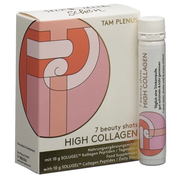 TAM PLENUS High Collagen Shots 7 Trinkamp 25 ml
