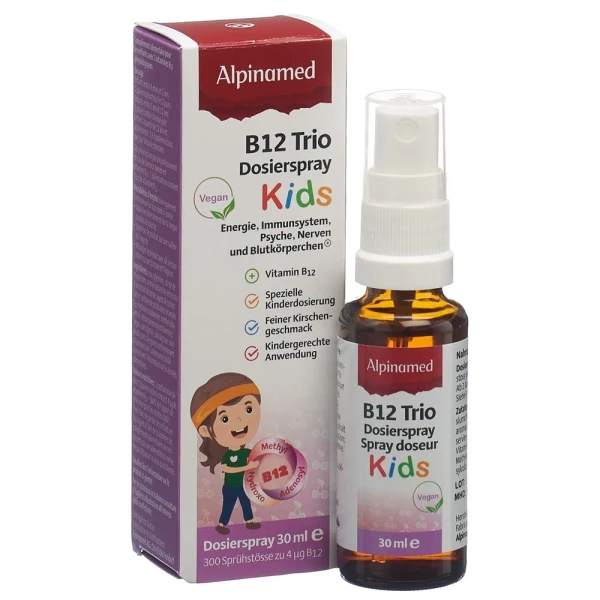 ALPINAMED B12 Trio Dosierspray Kids Fl 30 ml