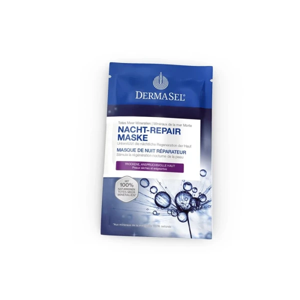 DERMASEL Maske Nacht Repair D/F Btl 12 ml