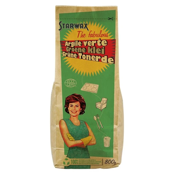 STARWAX the fabulous Grüne Tonerde Btl 800 g