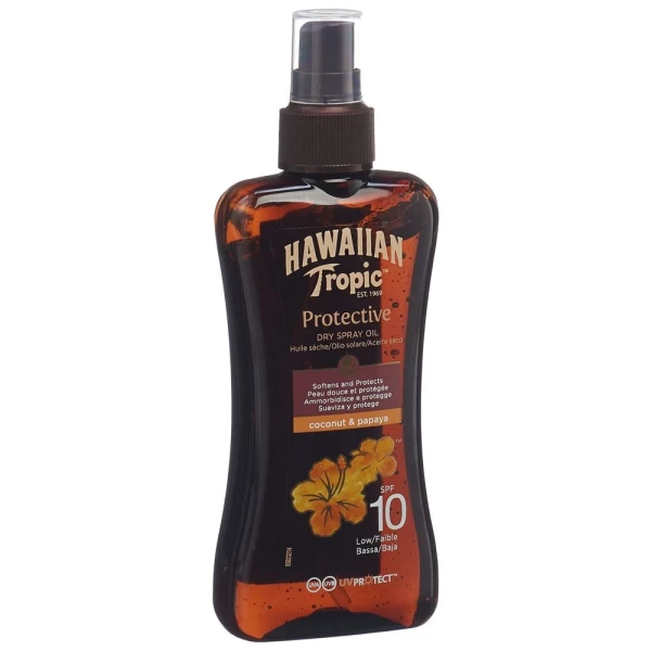 HAWAIIAN TROPIC Sonnenöl Dry Spray LSF10 200 ml