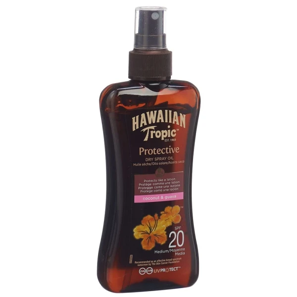 HAWAIIAN TROPIC Sonnenöl Dry Spray LSF20 200 ml