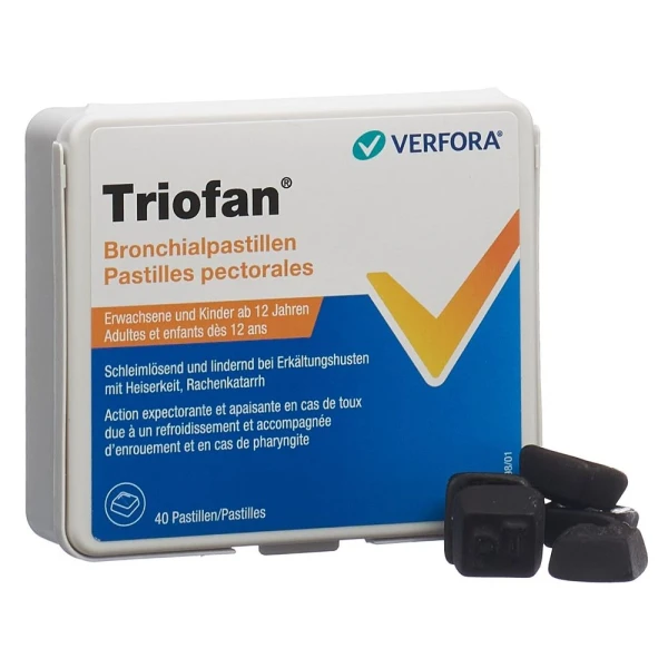 TRIOFAN Bronchialpastillen Ds 40 Stk