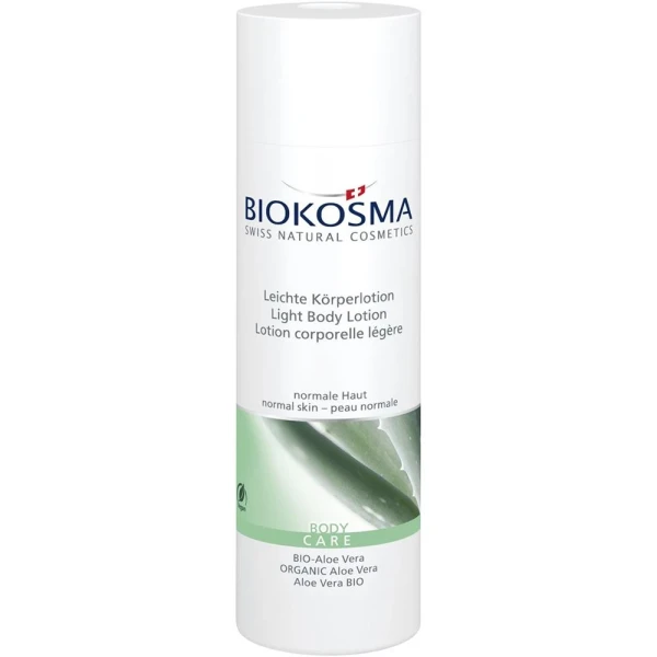 Hier sehen Sie den Artikel BIOKOSMA Leichte Körperlotion BIO-Aloe Vera 200 ml aus der Kategorie Körpermilch/Creme/Lotion/Öl/Gel. Dieser Artikel ist erhältlich bei pedro-shop.ch