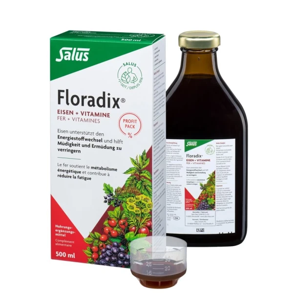 FLORADIX Eisen + Vitamine Profit Pack (neu) 500 ml