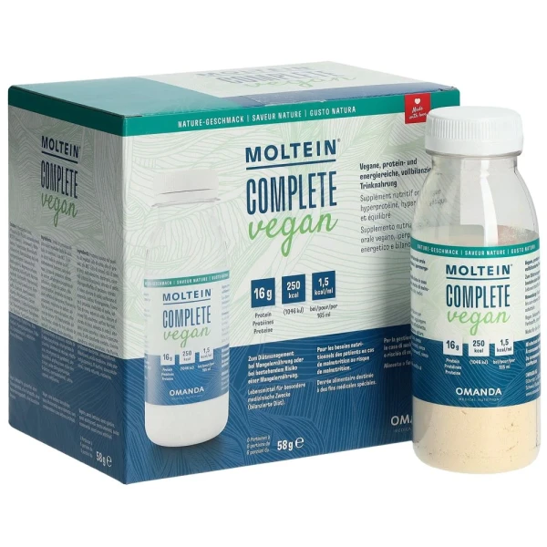 MOLTEIN Complete Vegan Nature 6 Fl 58 g