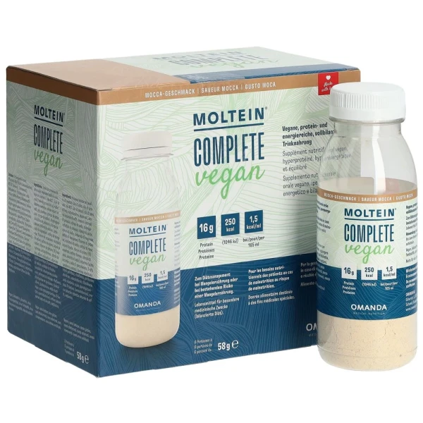 MOLTEIN Complete Vegan Mocca 6 Fl 58 g