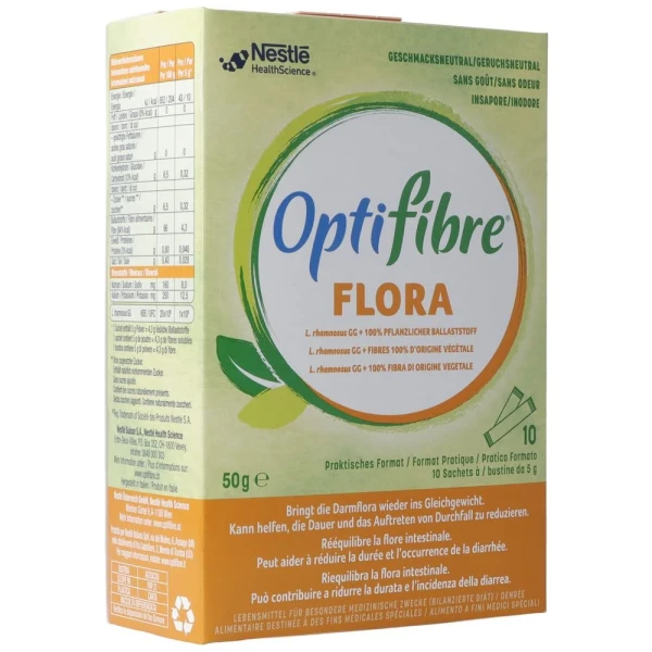 OPTIFIBRE Flora Plv (neu) 10 Btl 5 g