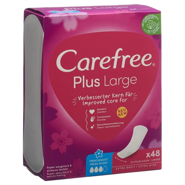 CAREFREE Plus Large Fresh (neu) Karton 48 Stk