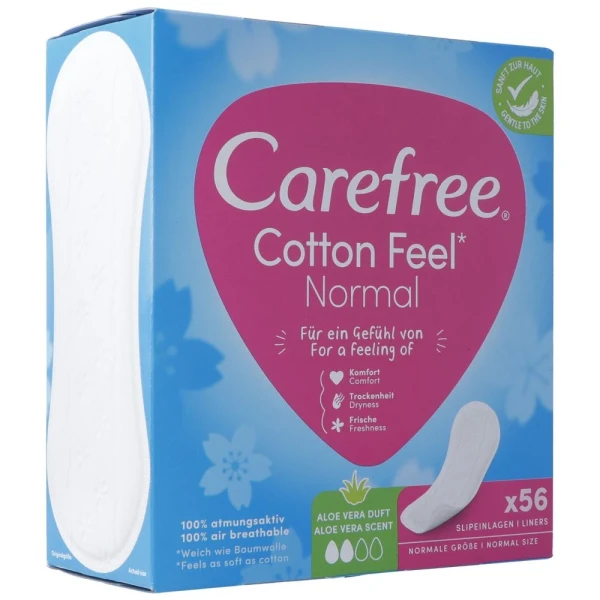 CAREFREE Cotton Feel Aloe (neu) Karton 56 Stk