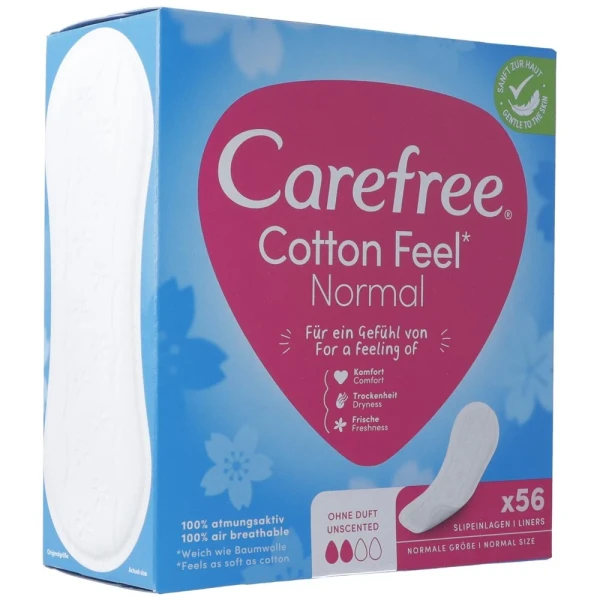 CAREFREE Cotton Feel (neu) Karton 56 Stk