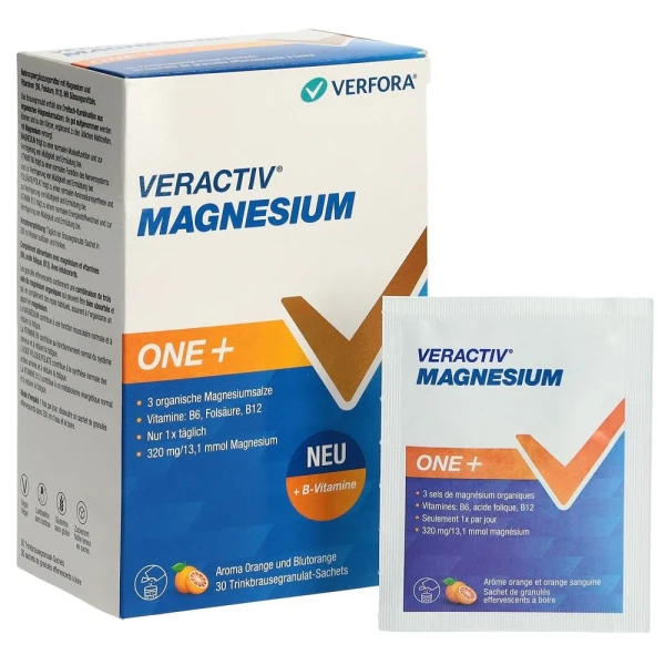 VERACTIV Magnesium One+ Btl 30 Stk